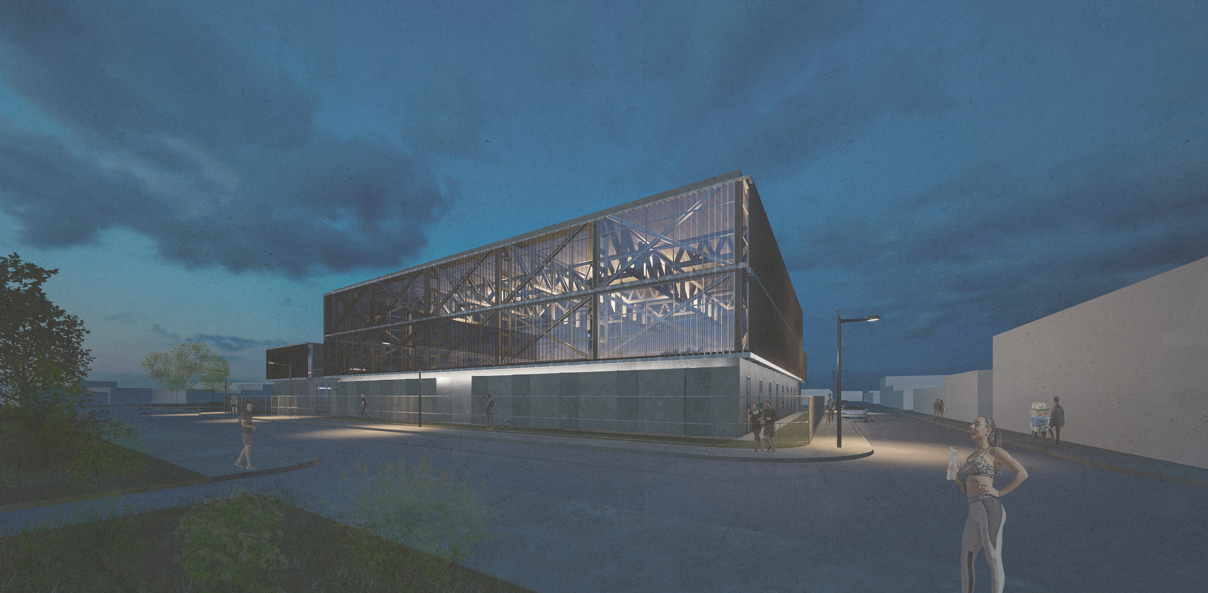 Centro comunitario y polideportivo de Conchalí